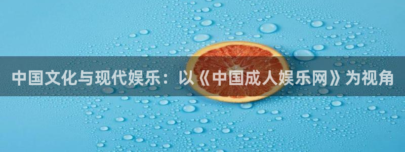 蓝狮娱乐凯捷开号链接：中国文化与现代娱乐：以《中国成人娱乐网》为视角