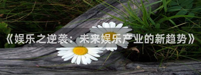 蓝狮娱乐体育4：《娱乐之逆袭：未来娱乐产业的新趋势》